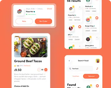 Mobile App Interface for Digital Services