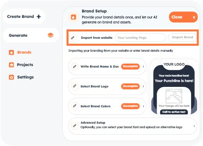 Dynamic content personalization graphic
